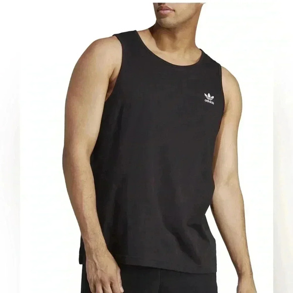 Men's Black Adidas Tank XL - Picture 1 of 4